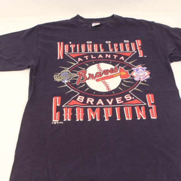 Vintage Atlanta Braves Commemorative Tee Shirts - Picture 6 of 6